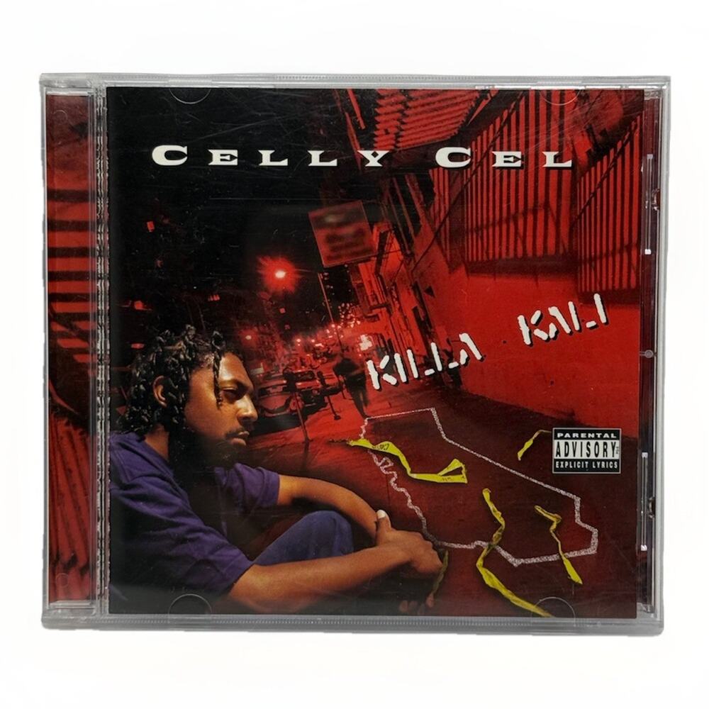 Celly Cel Killa Kali CD E-40 B-Legit Spice 1 Rare HTF OOP